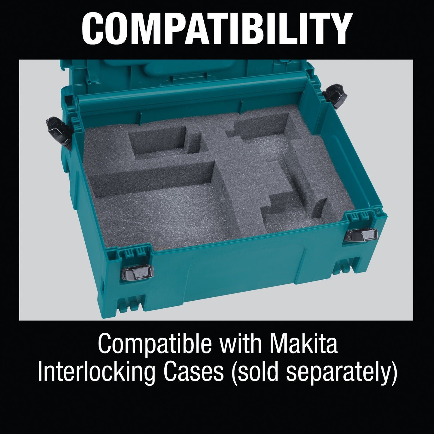 Makita T-02571 Customizable Foam Insert for MAKPAC Interlocking Cases