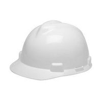 MSA 463942 White V-Gard Slotted Har