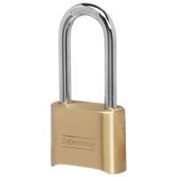 MASTER LOCK® 175DLH Combination Padlock 2-1/4" Shackle (1 EA)