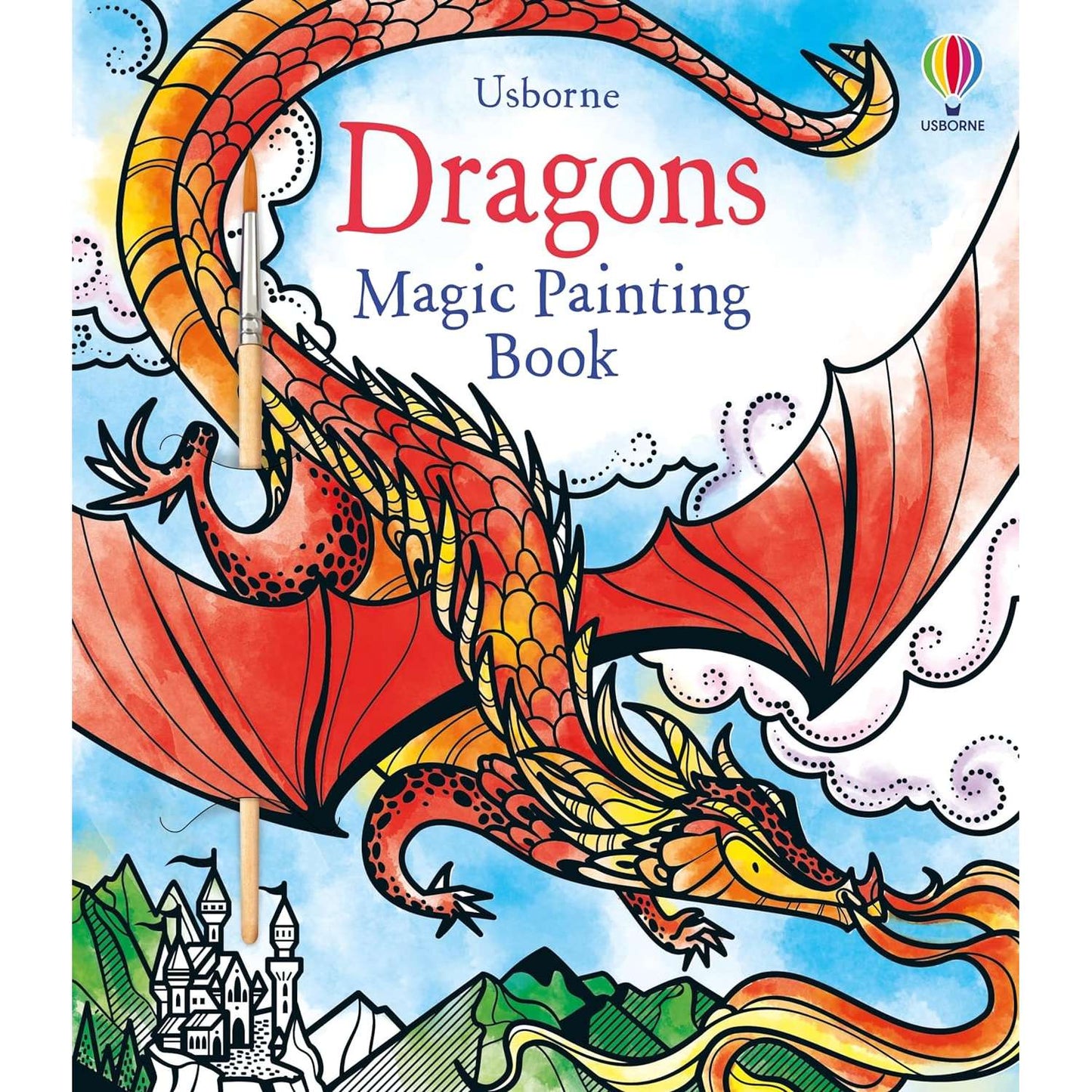 Paradise Clay HRW188 Dragons Magic Painting Book - Book