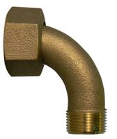 A.Y. McDonald 5117-177 74701Bdu 3/4 Insulated Ball Corp Awwa X Flare - Nl