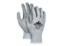 MCR SAFETY 92743PUM Memphis Cut Pro 13G Sil/Gr Hppe/Synthetic Shell