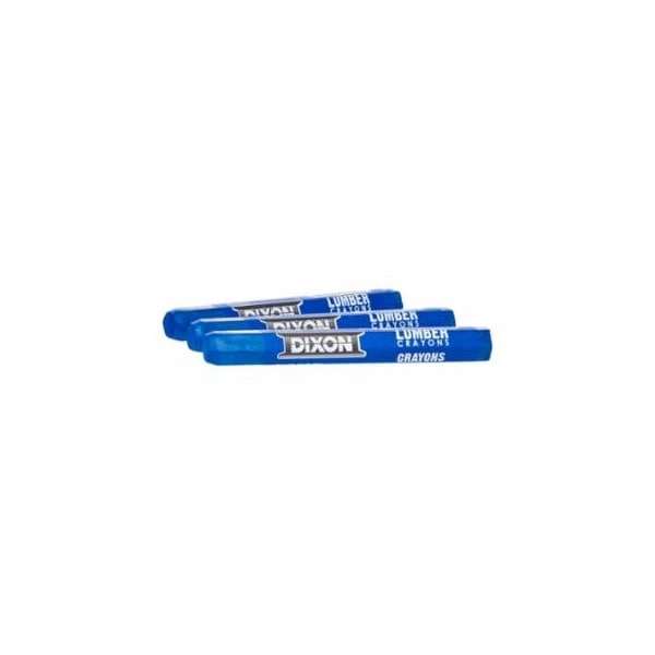 DIXON TICONDEROGA 52112 521-1/2Softblue Lumbercrayon (12 MKR)