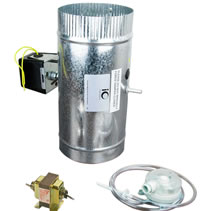iO HVAC Controls MUA-16 Make-Up Air Damper Kit 16"