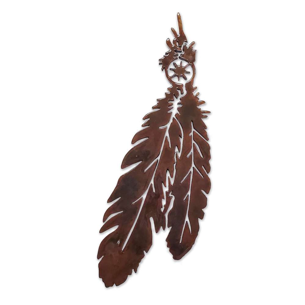 Paradise Clay PAR145 EAGLE FEATHERS Magnet