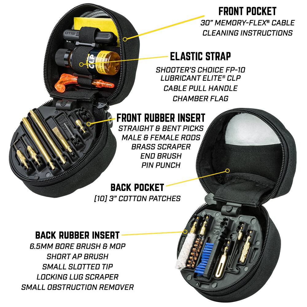 Otis FG-6.5 6.5Mm Rifle Cleaning Kit