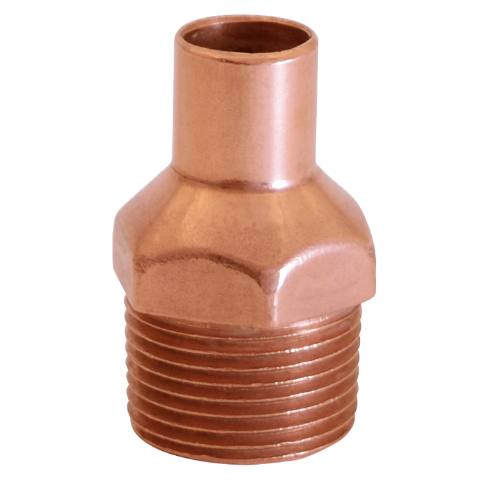 Legend Valves 450-807 1-1/2" x 1-5/8" Wrot Copper Fitting x MNPT Adapter