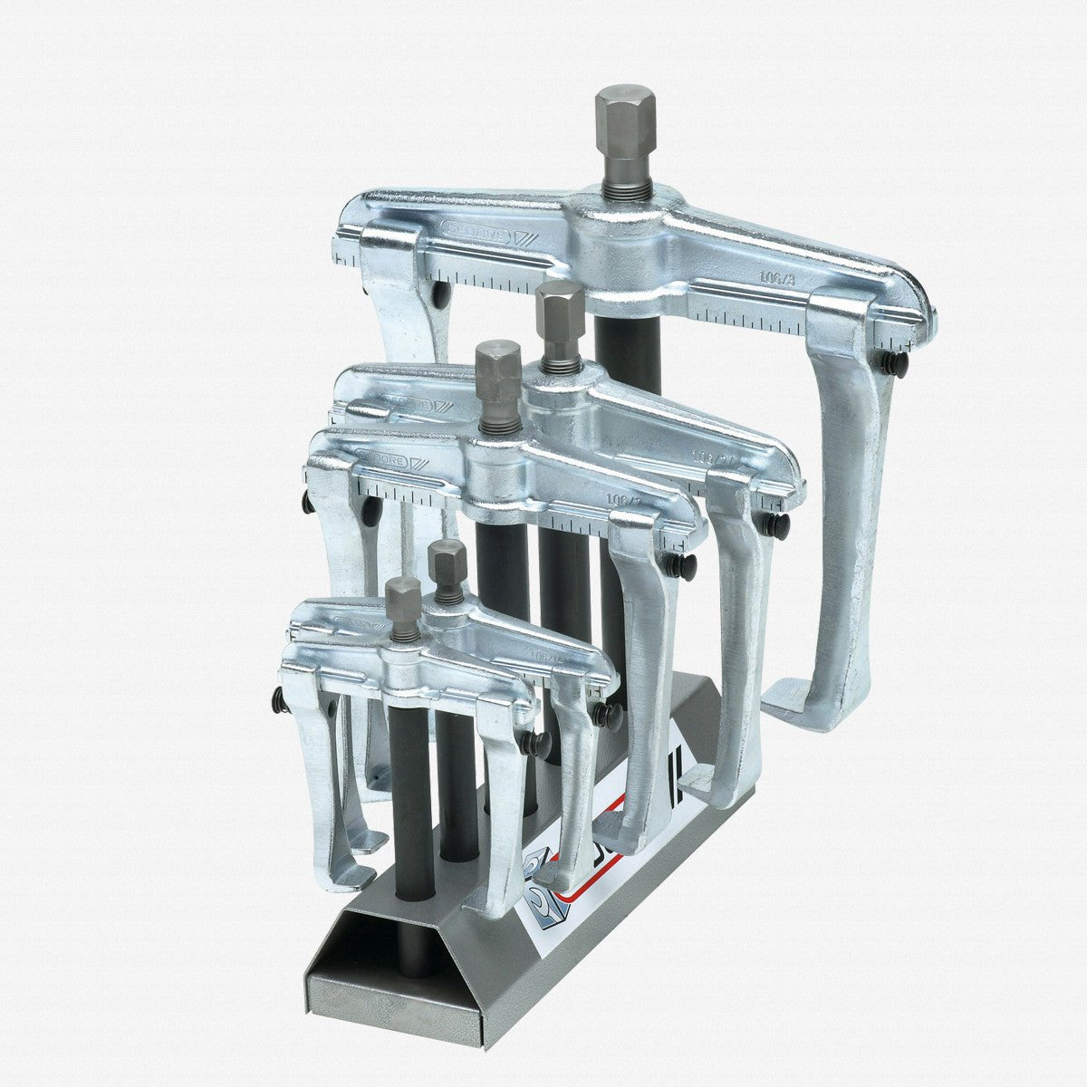 Gedore 2004569 1.06/ST1-B Puller set with display stand 1.06/11-B-1.06/31-B