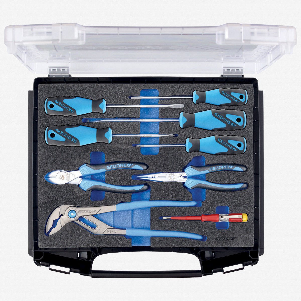 Gedore 2836149 1101 CT-142-2150 Pliers/screwdriver assortment, in i-BOXX 72