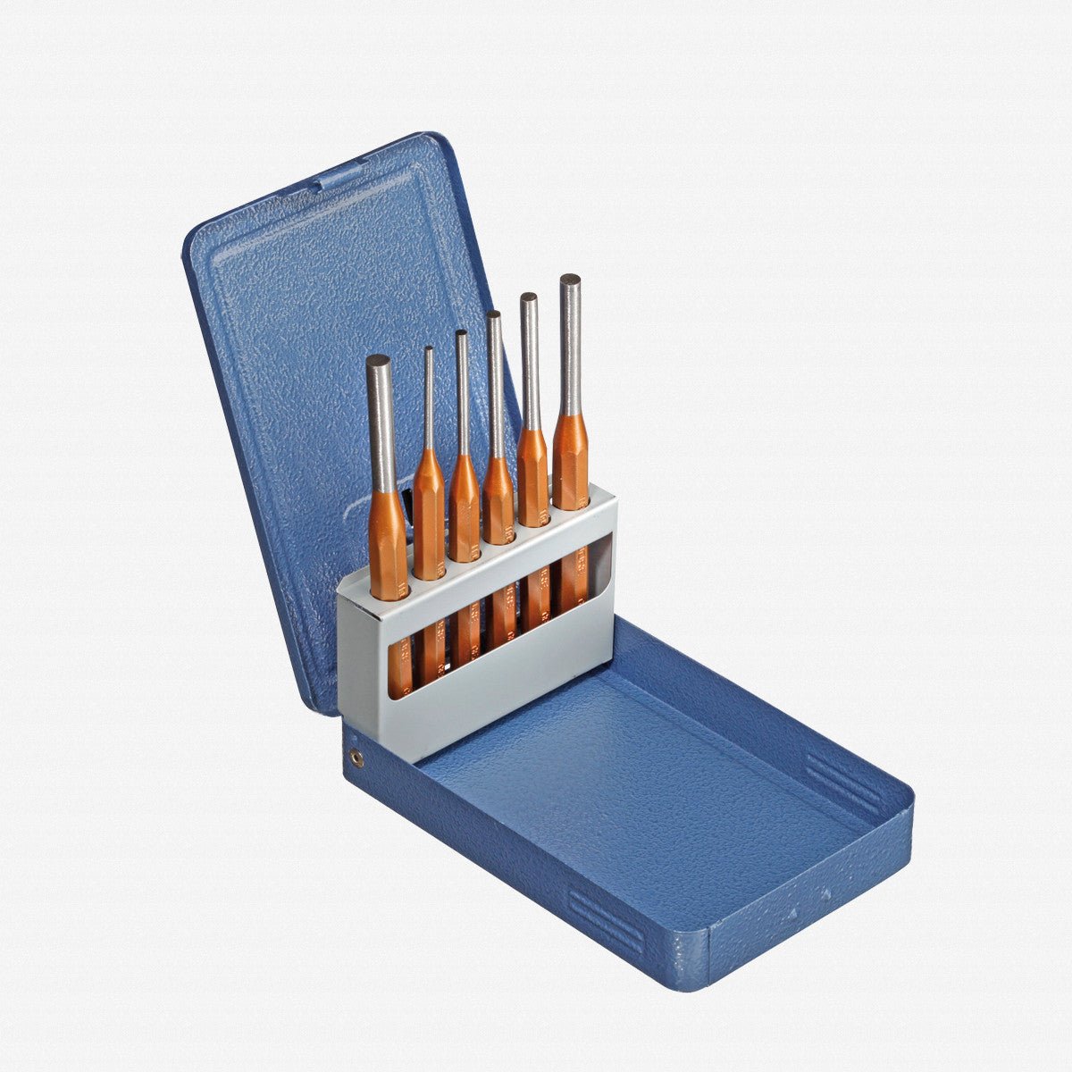 Gedore 8758050 116 D Pin punch set 6 pcs in metal case