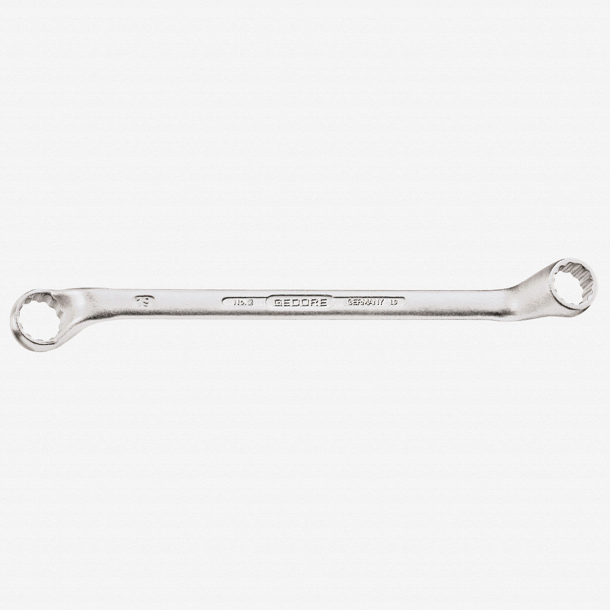 Gedore 6015430 2 7x8 Double ended ring spanner offset 7x8 mm