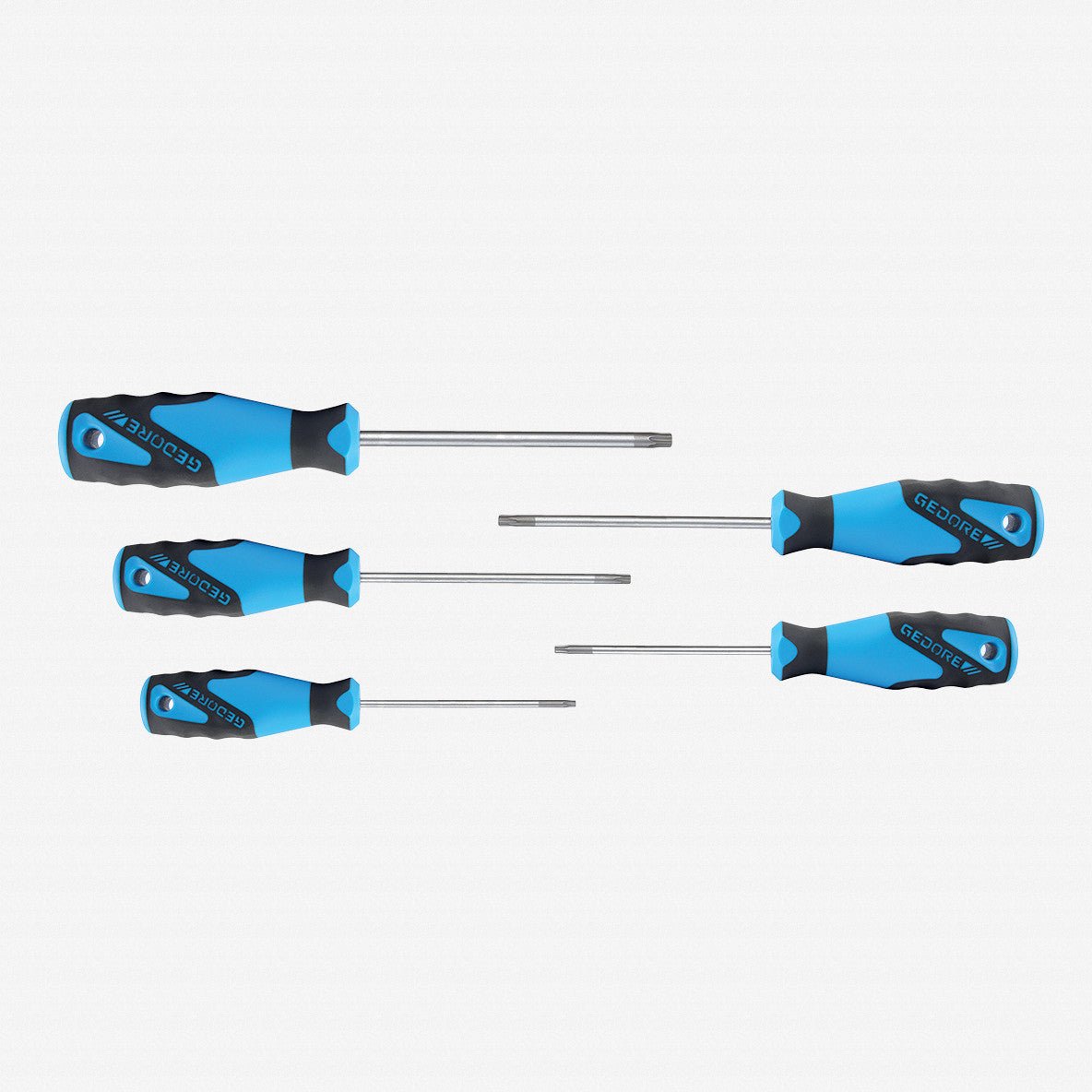 Gedore 1616617 2163 TXB-05 3C-Screwdriver set 5 pcs TORX® T10-T30