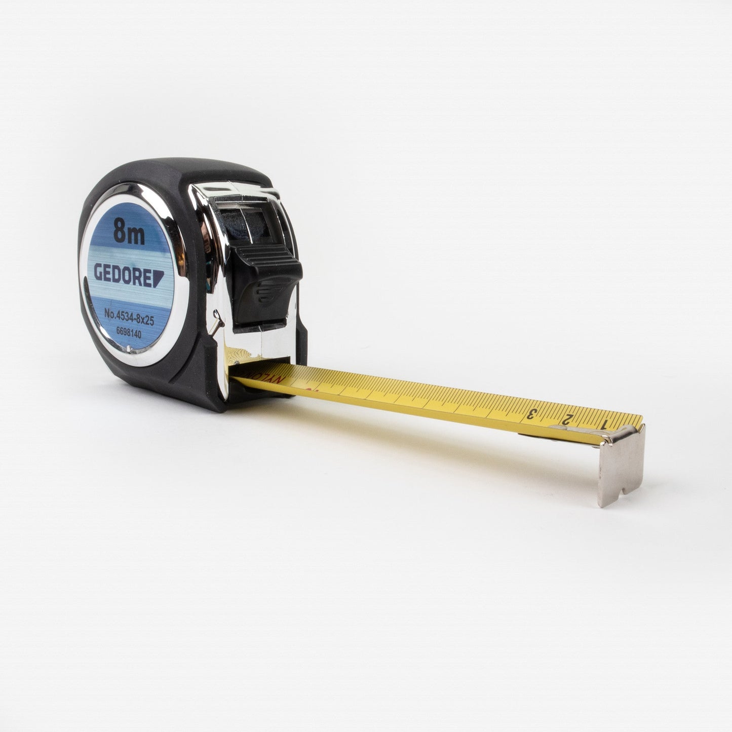 Gedore 6698140 4534-8 Steel tape measure 8 m