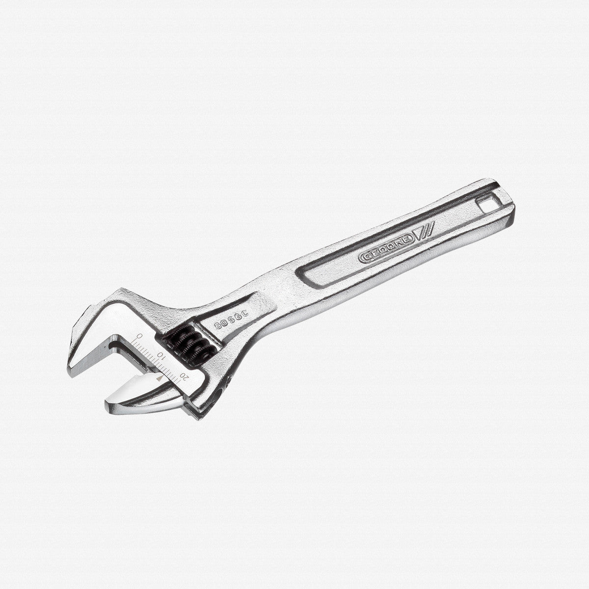 Gedore 1966316 60 S 8 C Adjustable spanner, open end, chrome-plated