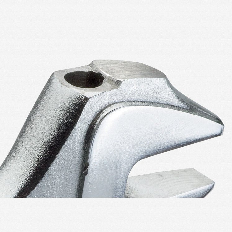 Gedore 1966324 60 S 8 JC Adjustable spanner, open end, chrome-plated with 2C-handle