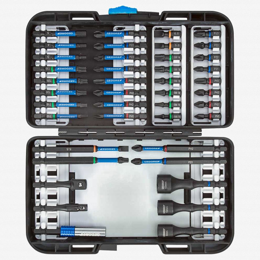Gedore 3100316 666-042 Torsions Bit Set, 42 pcs