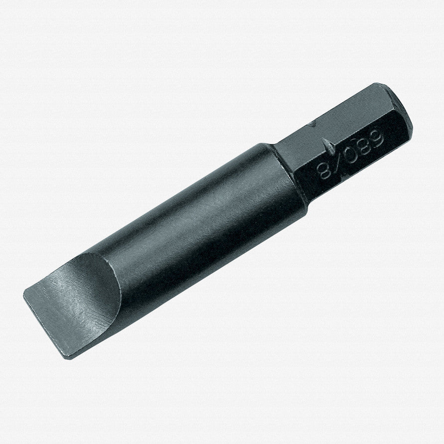 Gedore 6538100 680 8 S-010 Screwdriver bit 1/4" slotted 8 mm