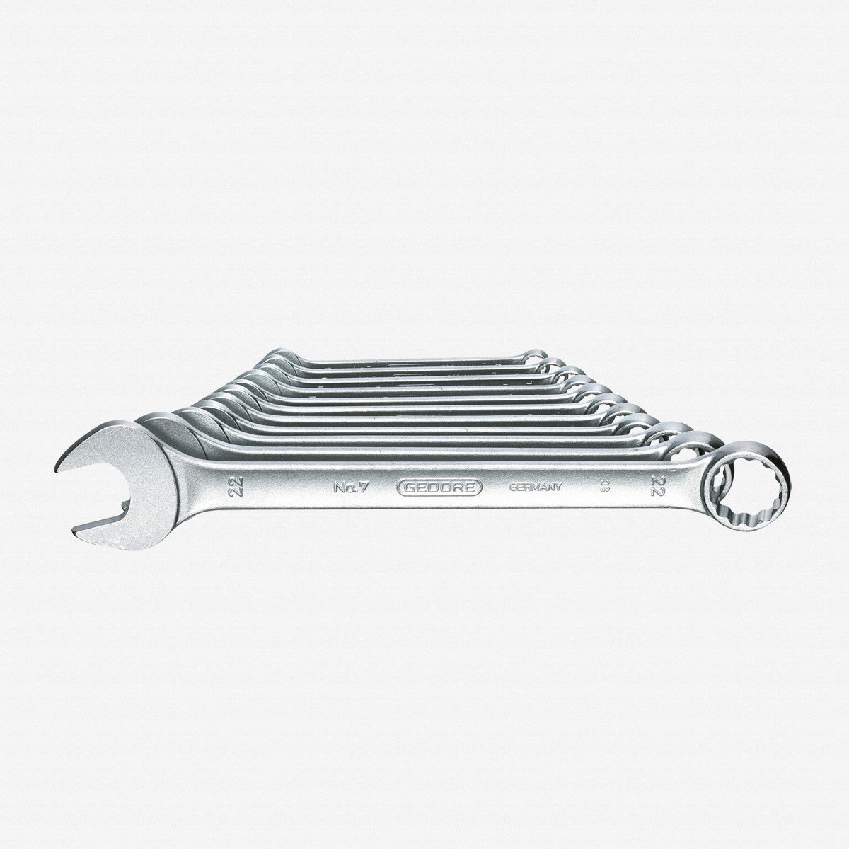 Gedore 6093070 7-011 Combination spanner set 11 pcs UD profile 8-22 mm