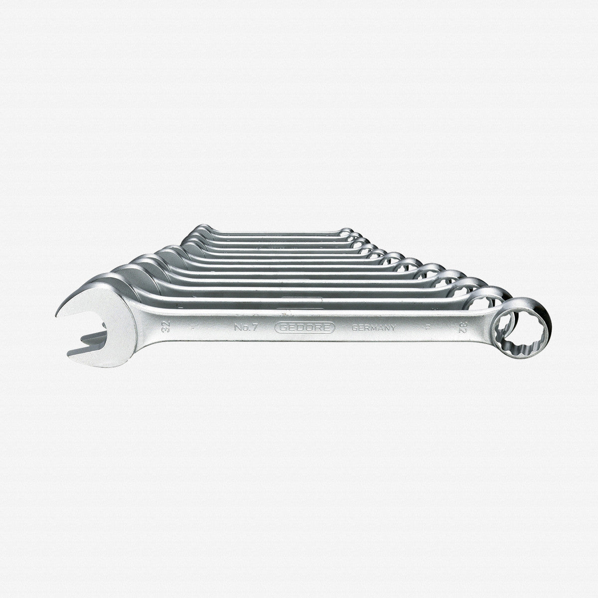 Gedore 6093150 7-012 Combination spanner set 12 pcs UD profile 10-32 mm