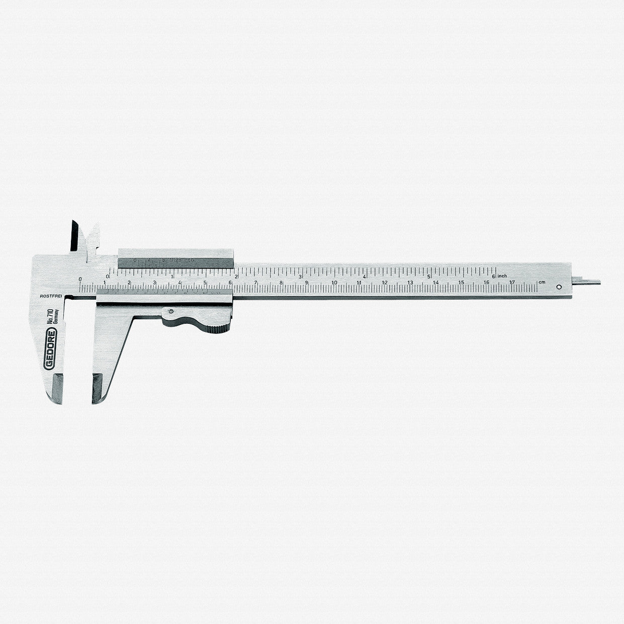 Gedore 6555030 710 Pocket vernier caliper