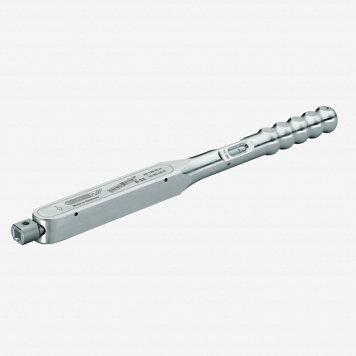 Gedore 1427091 7481-01 Torque Wrench DREMOMETER B-SE A+S, 25 - 120 Nm, 9x12