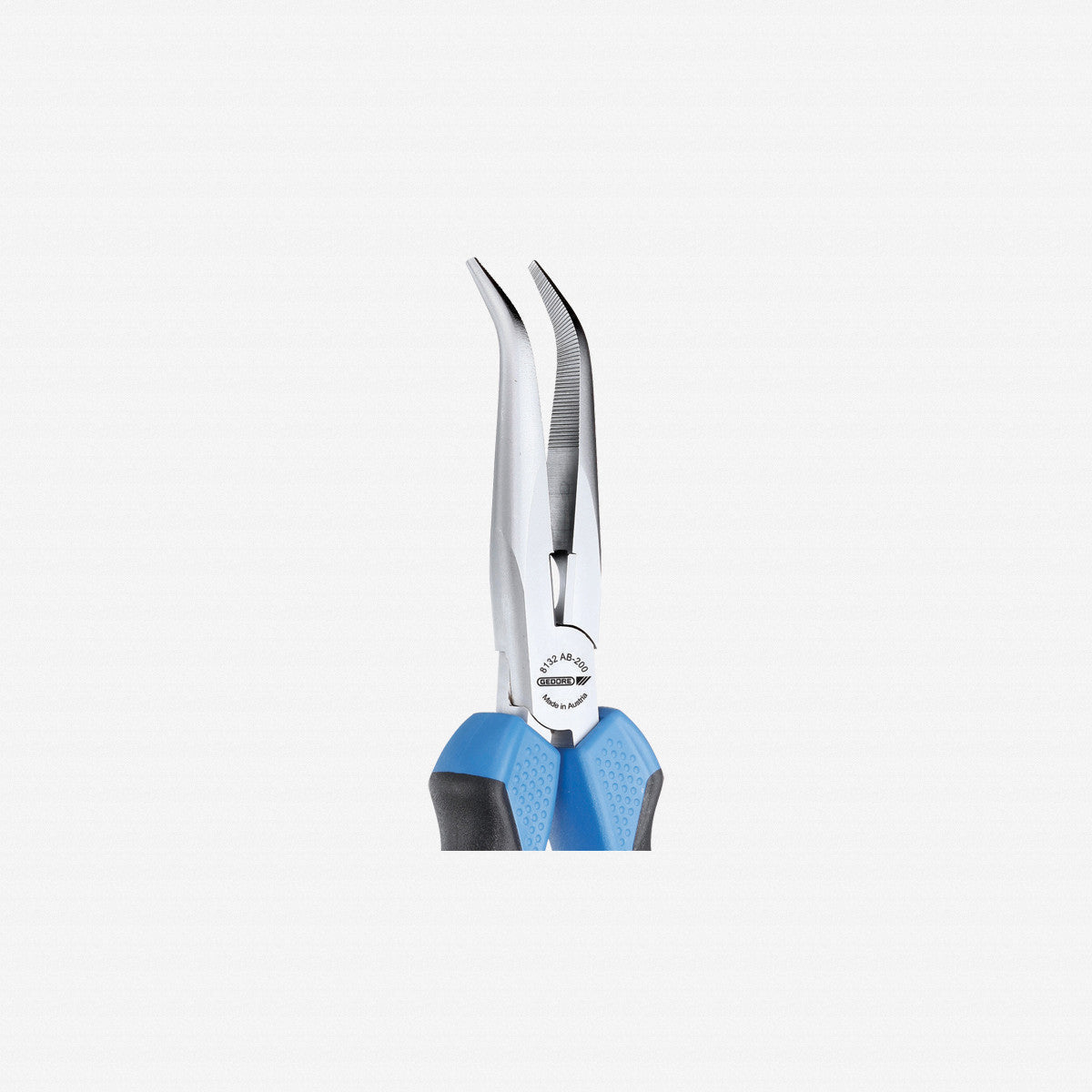 Gedore 6721300 8132 AB-200 JC Bent nose telephone pliers 200 mm
