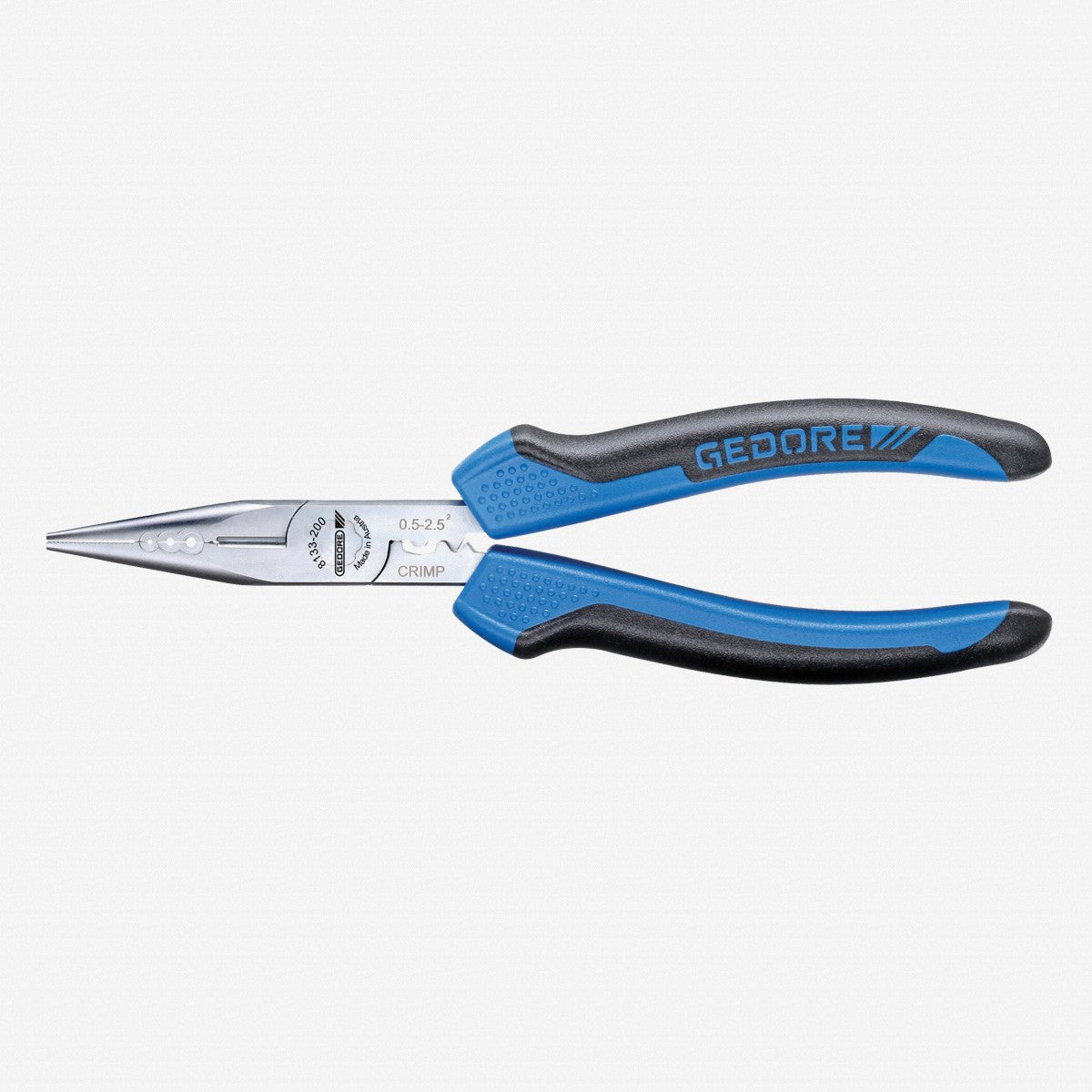 Gedore 2676079 8133-200 JC Electrical Installation Pliers, 200 mm