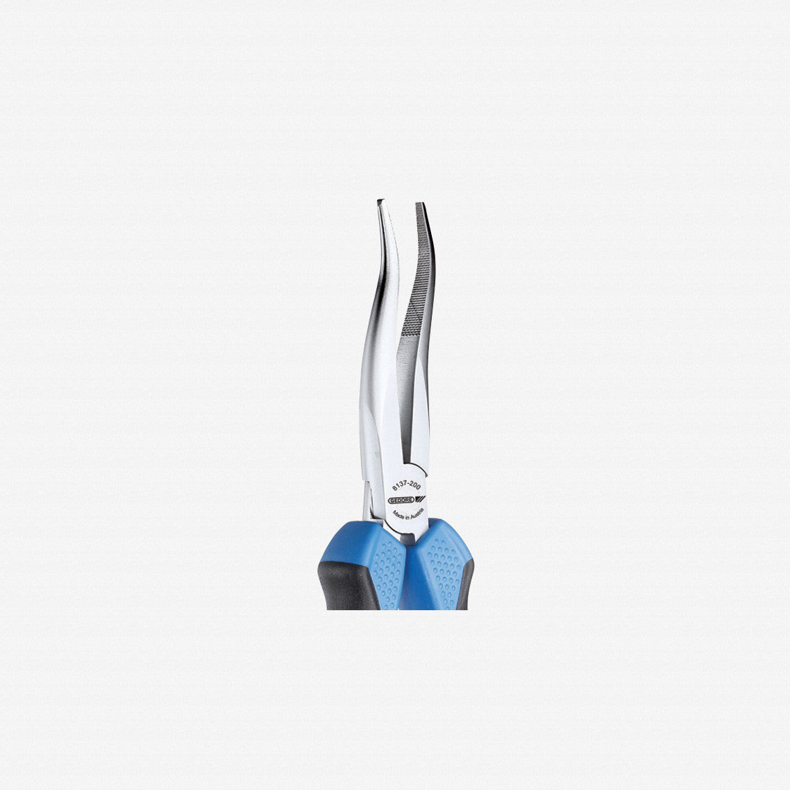 Gedore 6723190 8137-200 JC Mechanics pliers, without wire cutter, offset pattern 200 mm