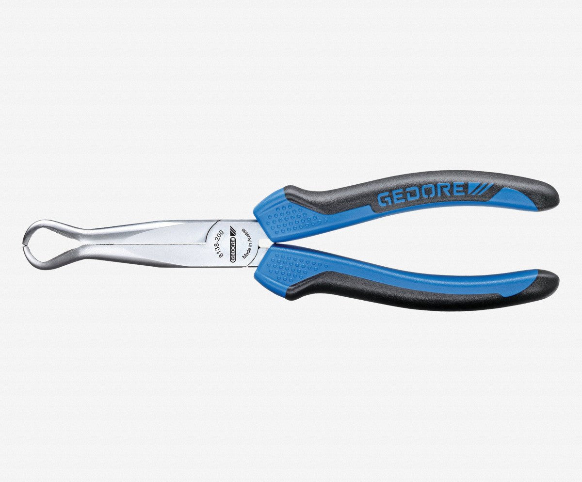 Gedore 6723350 8138-200 JC Mechanics pliers, without wire cutter, 30 degree angled 200 mm