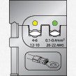 Gedore 1830554 8140-01 Module insert for insulated terminals 0.1-0.4/4-6