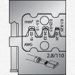 Gedore 1830635 8140-09 Module insert for flat plugs 2.8