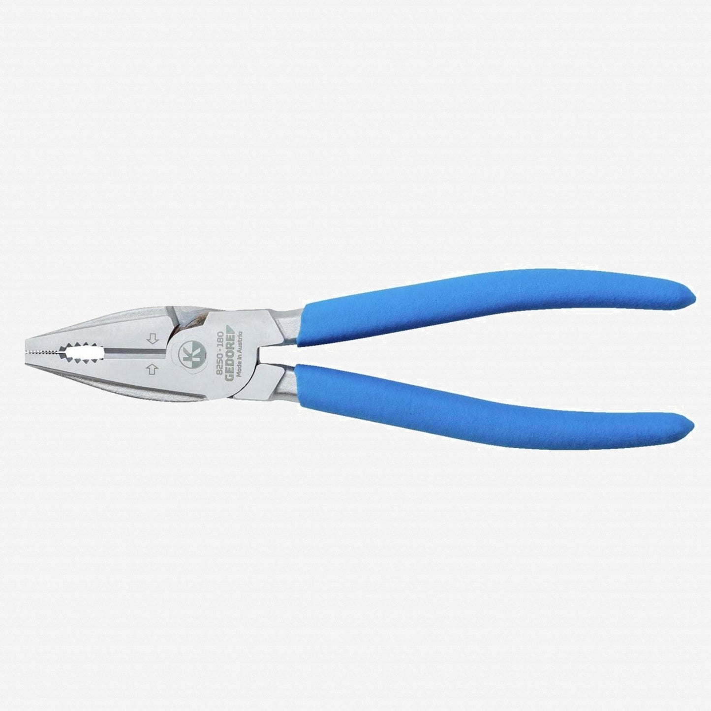 Gedore 3462757 8250-180 TC Power Combination Pliers, 180 mm, Plastic Grip