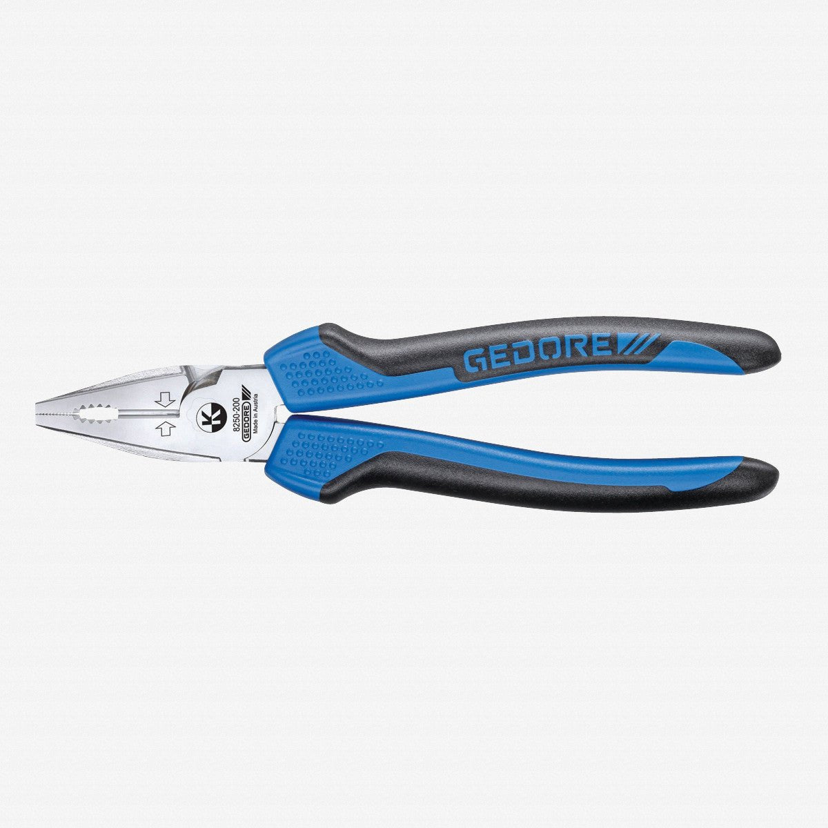 Gedore 6707310 8250-200 JC Power Combination Pliers, 200 mm