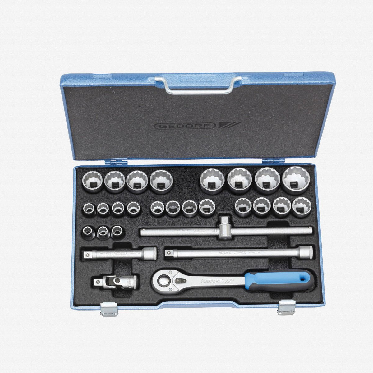Gedore 2682877 D 19 VMU-10 Socket set 1/2" 28 pcs UD 10-36 mm