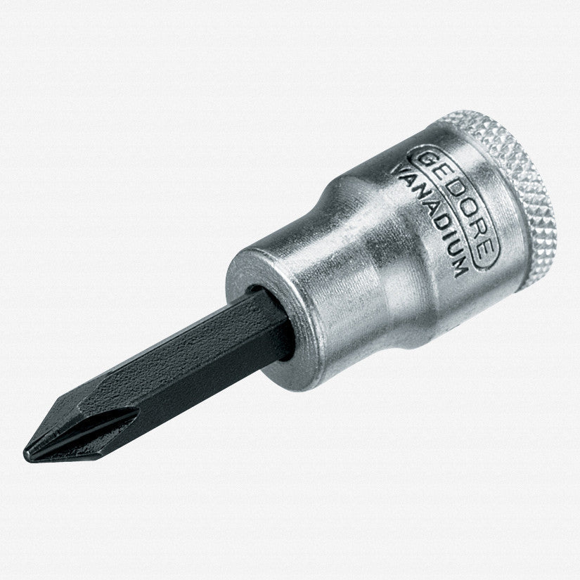 Gedore 6666610 IKS 30 1 Screwdriver bit socket 3/8" PH 1