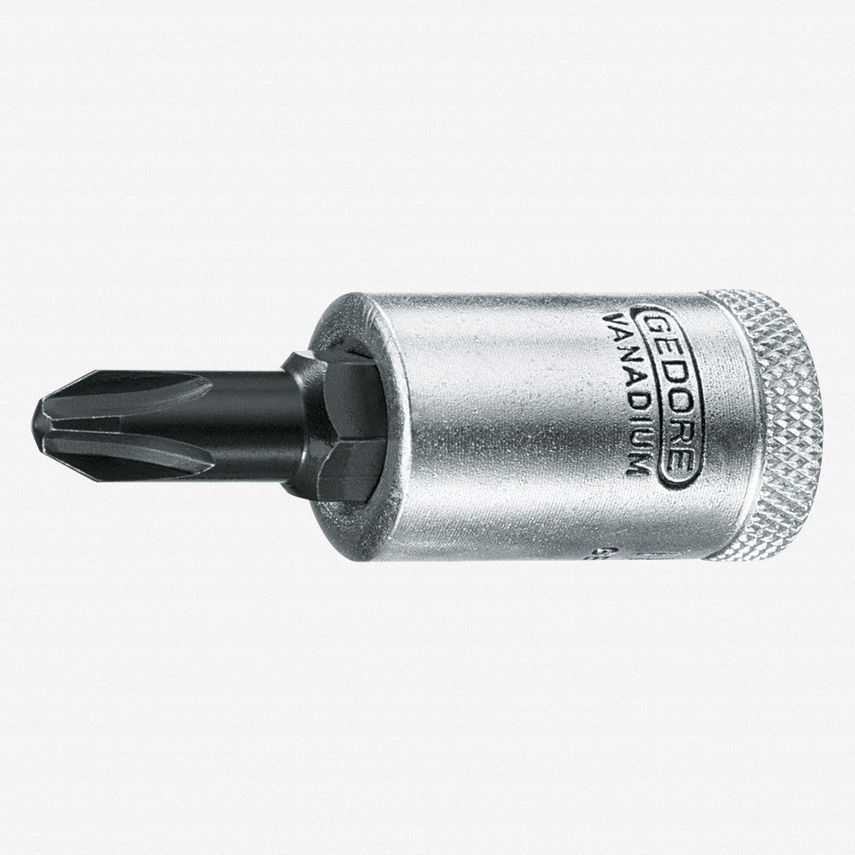 Gedore 6666880 IKS 30 2 Screwdriver bit socket 3/8" PH 2