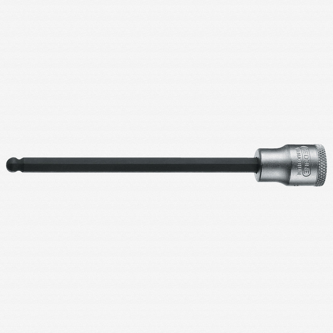 Gedore 1505769 IN 30 LK 10 Screwdriver bit socket 3/8", long 10 mm