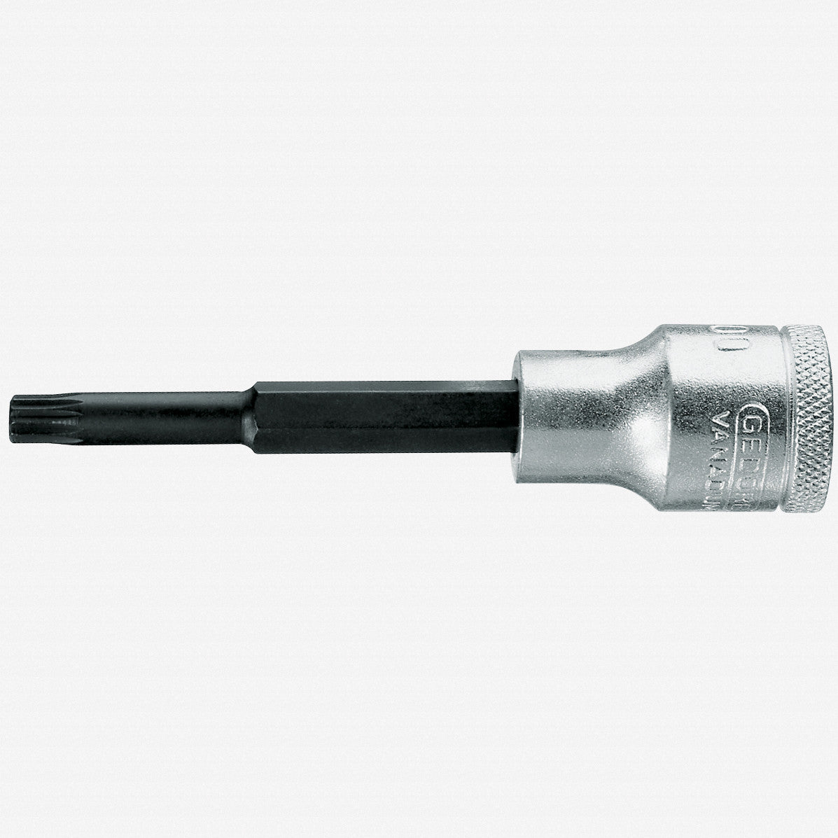 Gedore 6159190 INX 19 L 6-100 Screwdriver bit socket 1/2", long XZN M6