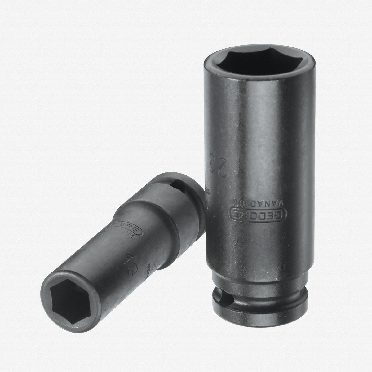 Gedore 6163110 K 19 L 8 Impact socket 1/2", long 8 mm