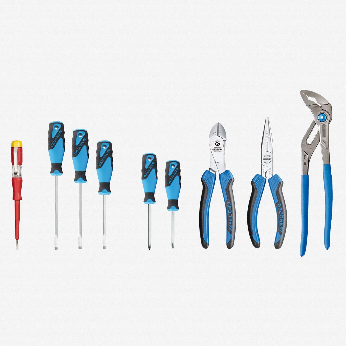 Gedore 2836211 S 1100 W-001 Pliers/screwdriver assortment