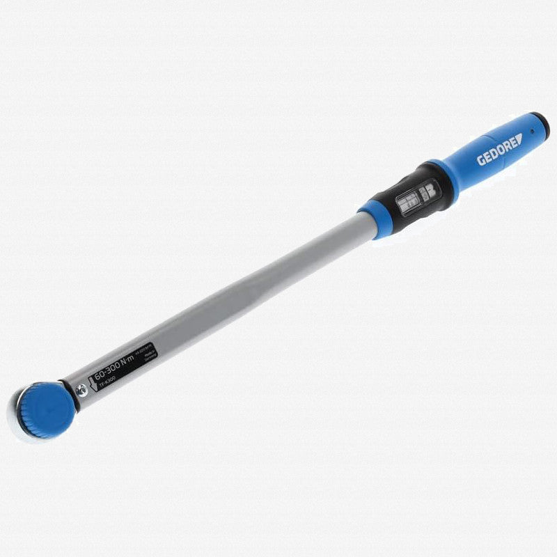 Gedore 3278395 TF-K300 Torcofix K Ratcheting Torque Wrench, 1/2" Drive, 60 - 300 Nm