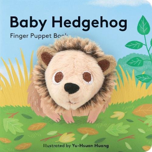 Paradise Clay HCB095 Baby Hedgehog - Finger Puppet Book