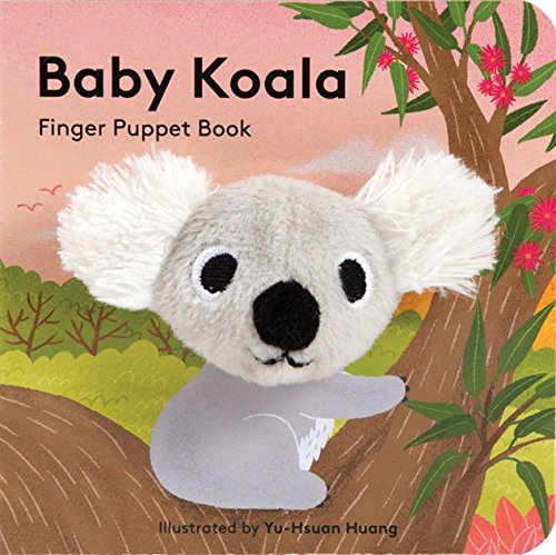 Paradise Clay HCB100 Baby Koala - Finger Puppet Book