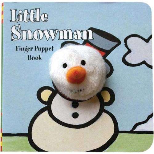 Paradise Clay HCB104 Little Snowman - Finger Puppet Book