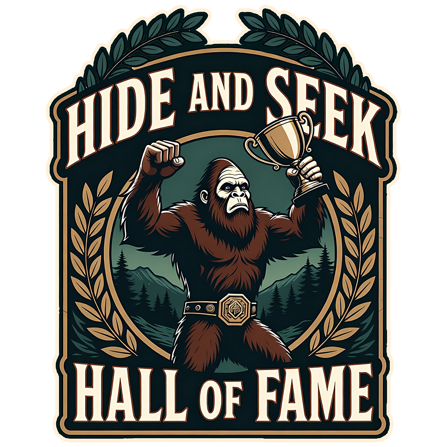 Paradise Clay IHS091 Hide & Seek Hall of Fame - Vinyl Sticker (1 STICKER)