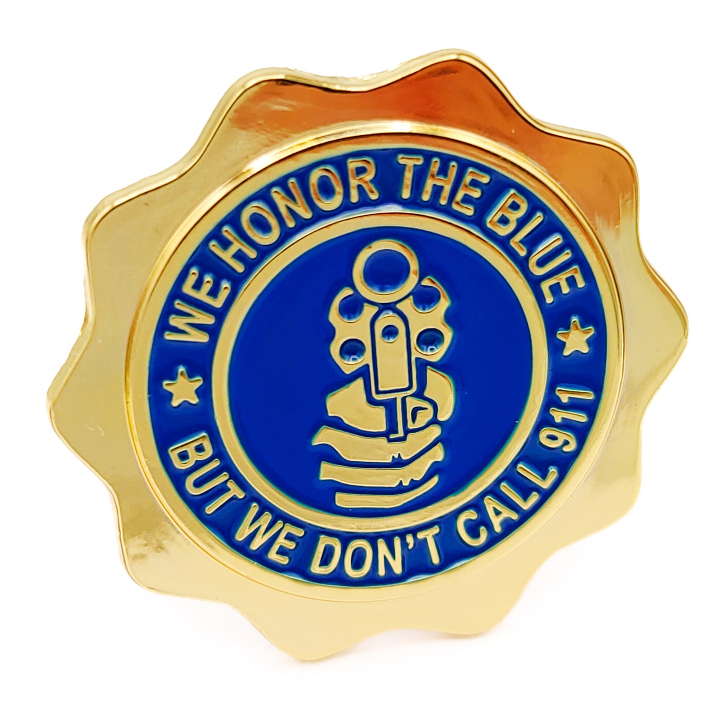 Paradise Clay PIN005 Honor the Blue - Lapel Pin