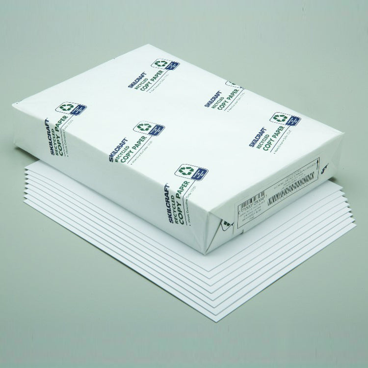 AbilityOne 7530014125168 A4-sized - Copy Paper - 30% Post-consumer Recycled - 8.27 x 11.69" - Metric Sized Paper