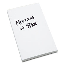 AbilityOne 7530002853090 SKILCRAFT Unruled Writing Pad - 100 Sheet - 16lb - 3" x 5" - 24 / Pack - White