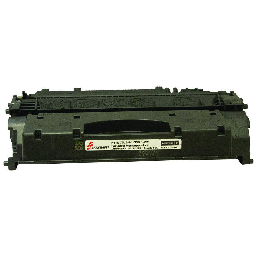 AbilityOne 7510016604961 Toner Cartridge, Remanufactured, Standard Yield, Black, HP Enterprise500/M551/M575, CE400XCompatible