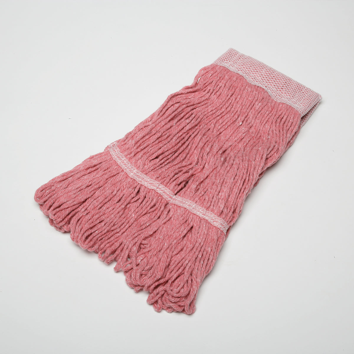 AbilityOne 7920015134770 InhibitorÞ AntiMicrobial Looped-End Wet Mop Head, 16 oz, Red